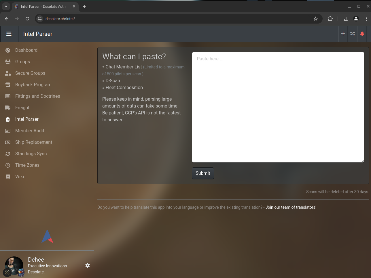 Login
